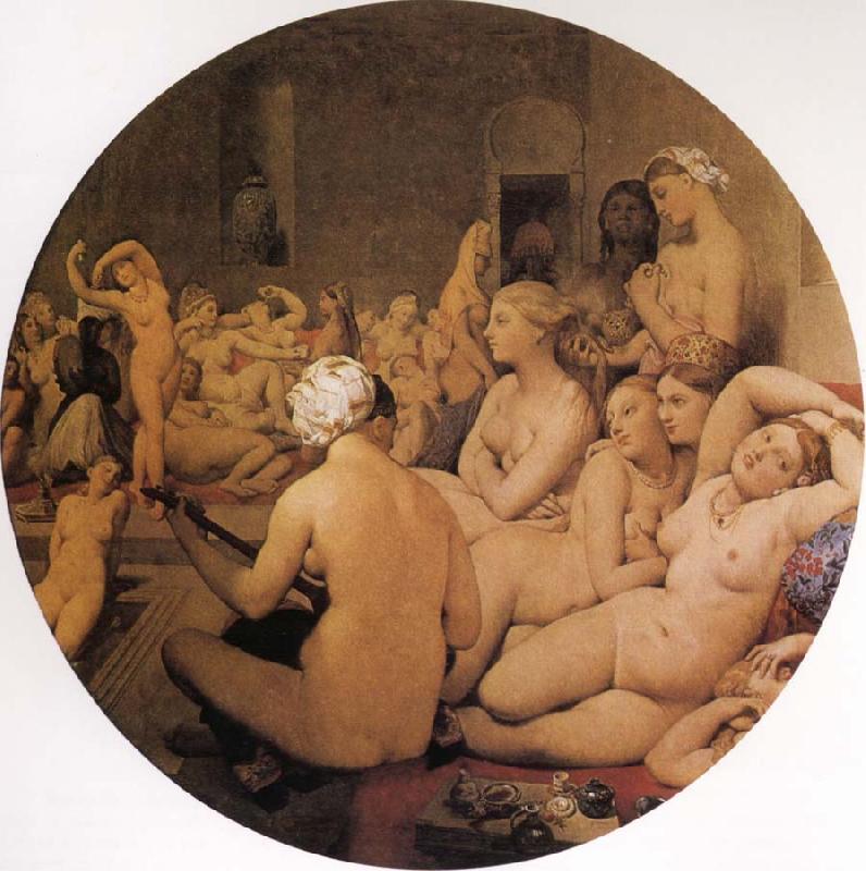 Jean-Auguste Dominique Ingres The Turkish Bath